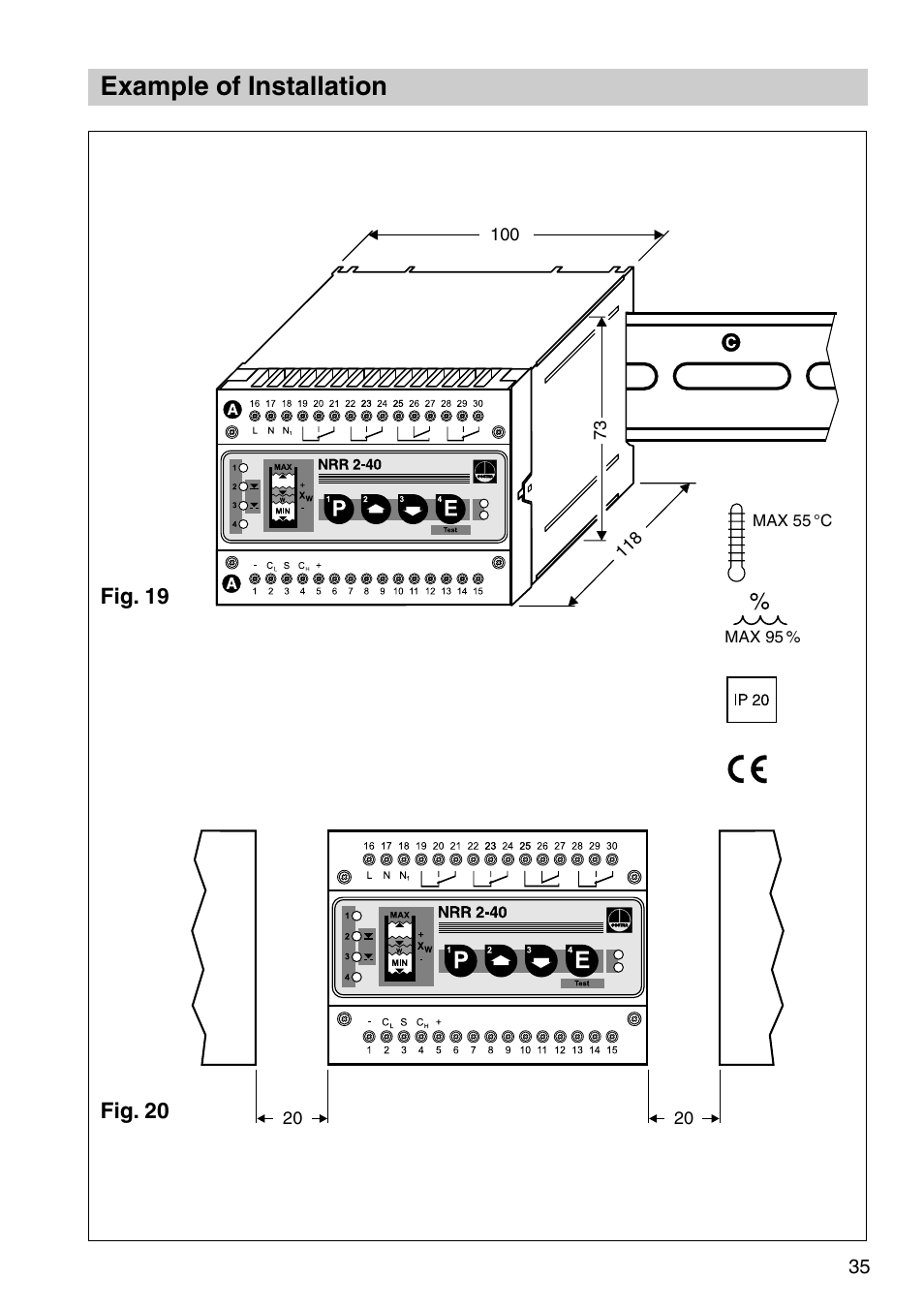 Example of installation | Flowserve NRR 2-40 User Manual | Page 35 / 36