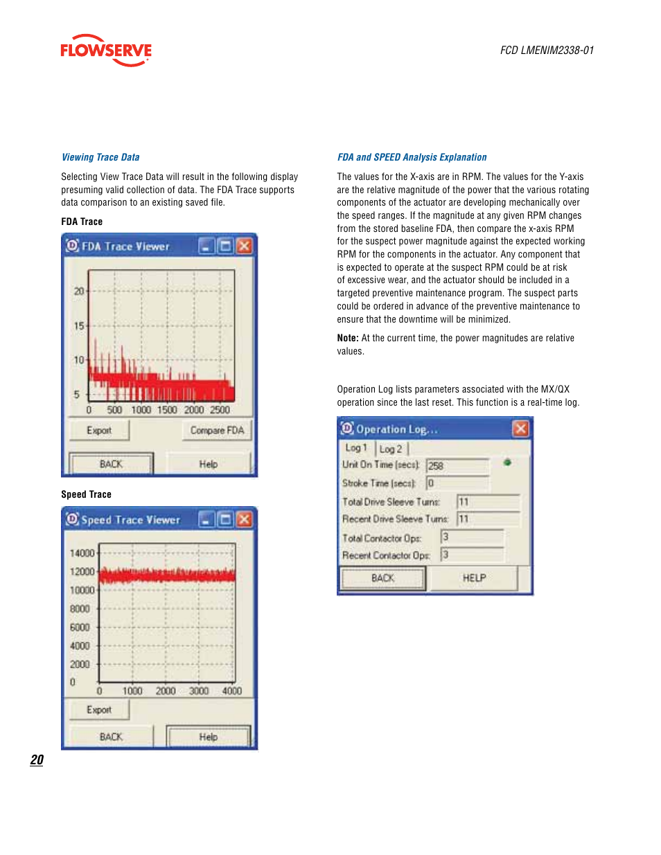 Flowserve MX Dashboard
 Limitorque User Manual | Page 20 / 28