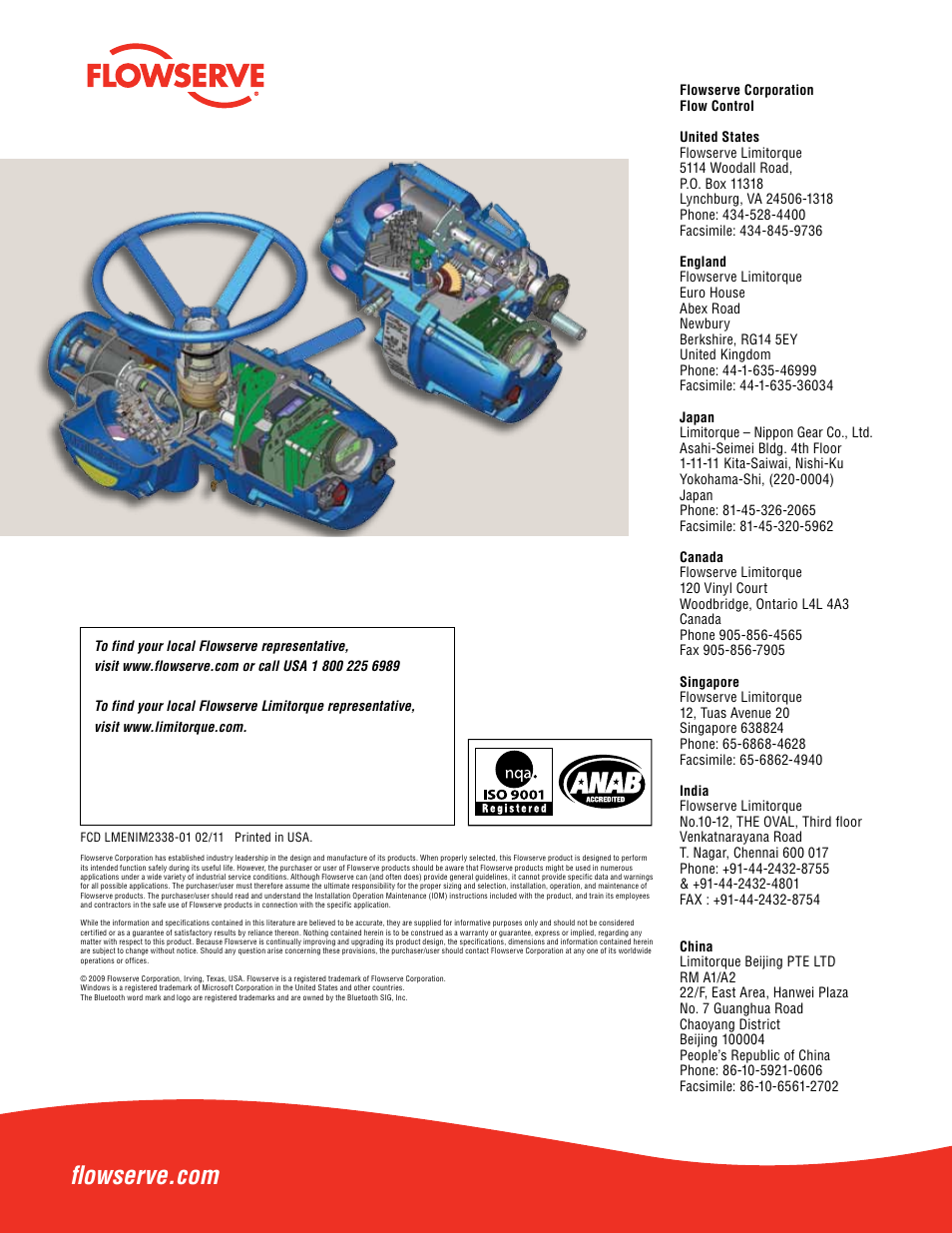 Flowserve MX Dashboard
 Limitorque User Manual | Page 28 / 28