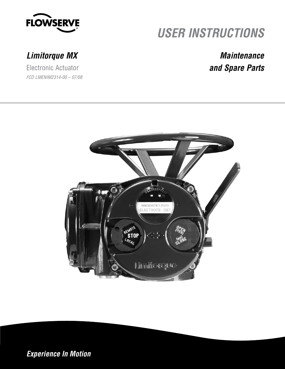 Flowserve MX
 Limitorque User Manual | 164 pages