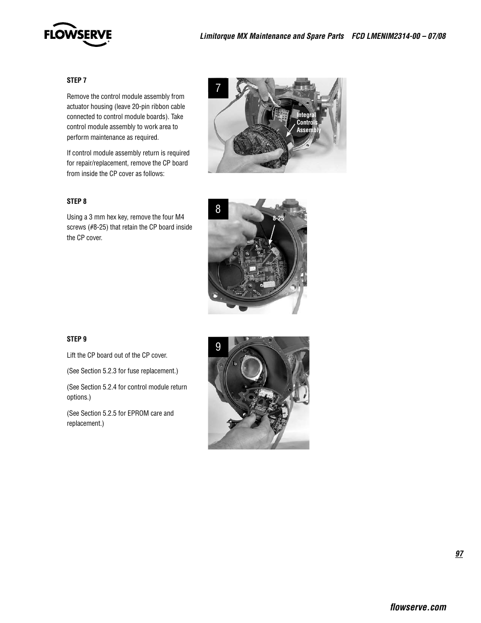 Flowserve MX
 Limitorque User Manual | Page 105 / 164