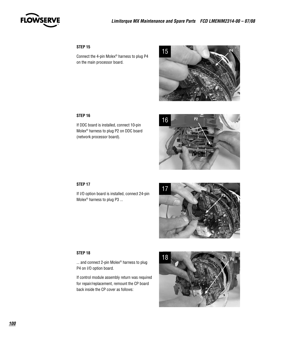 Flowserve MX
 Limitorque User Manual | Page 108 / 164