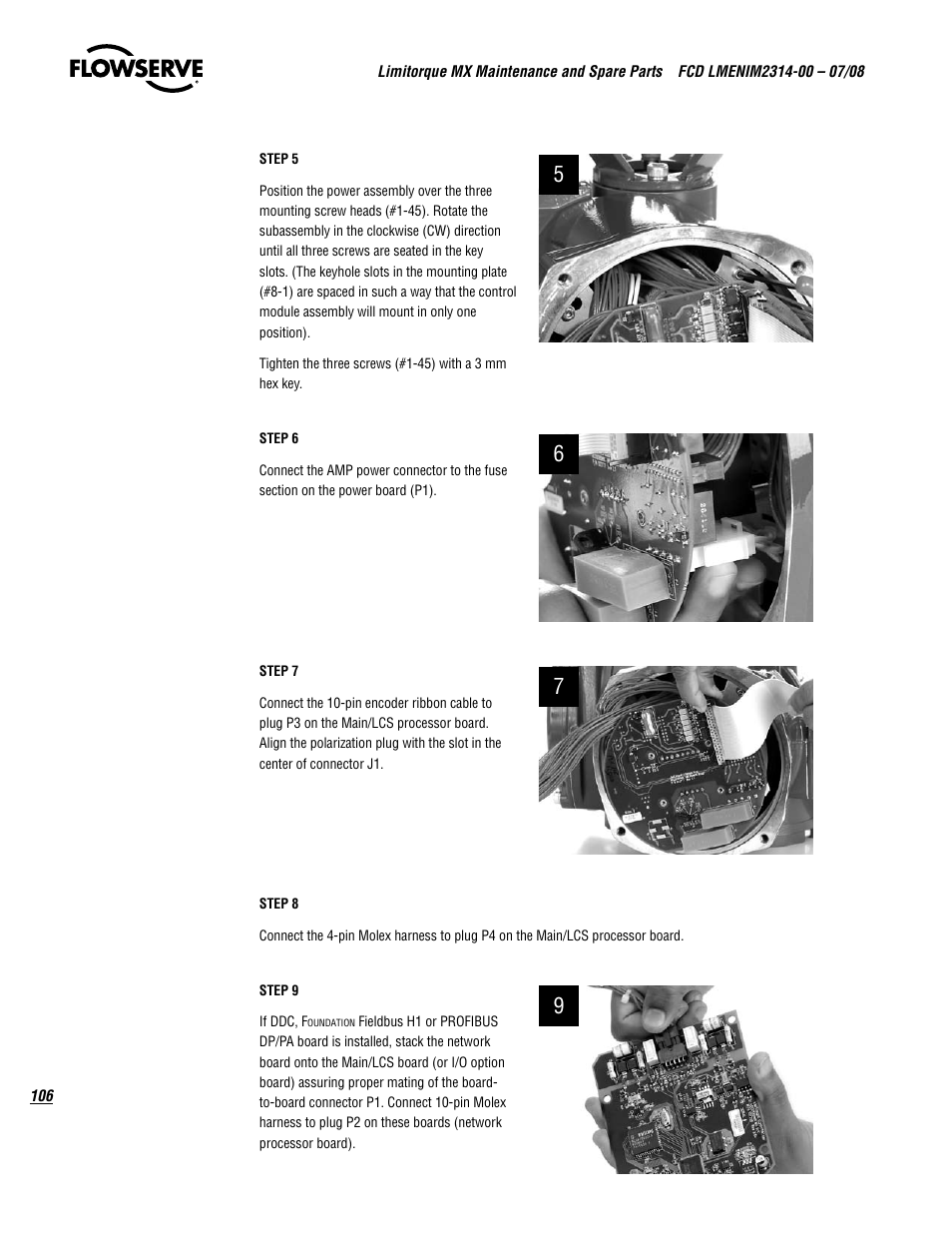 Flowserve MX
 Limitorque User Manual | Page 114 / 164