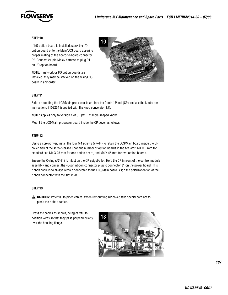 Flowserve MX
 Limitorque User Manual | Page 115 / 164