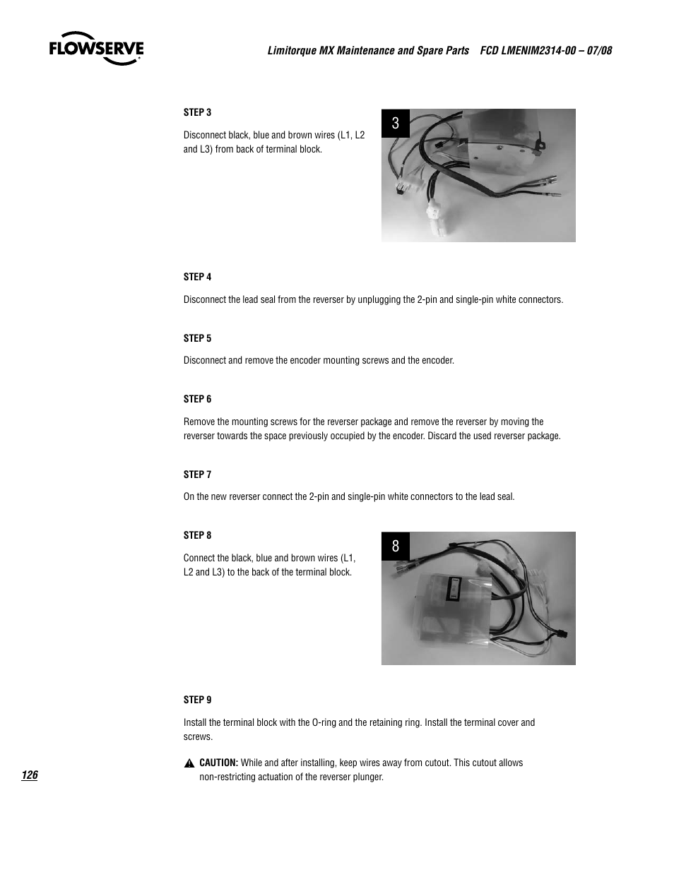 Flowserve MX
 Limitorque User Manual | Page 134 / 164