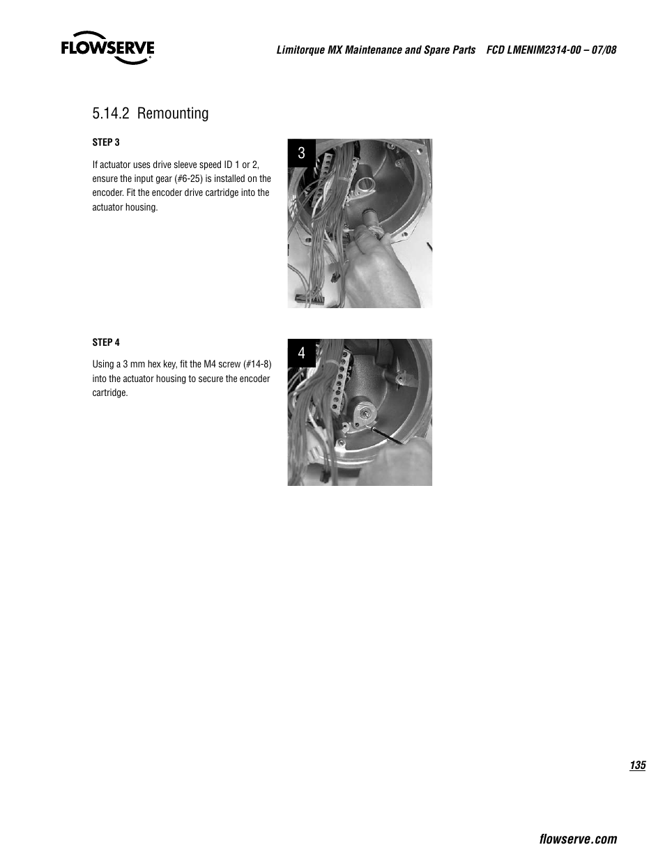 2 remounting | Flowserve MX
 Limitorque User Manual | Page 143 / 164