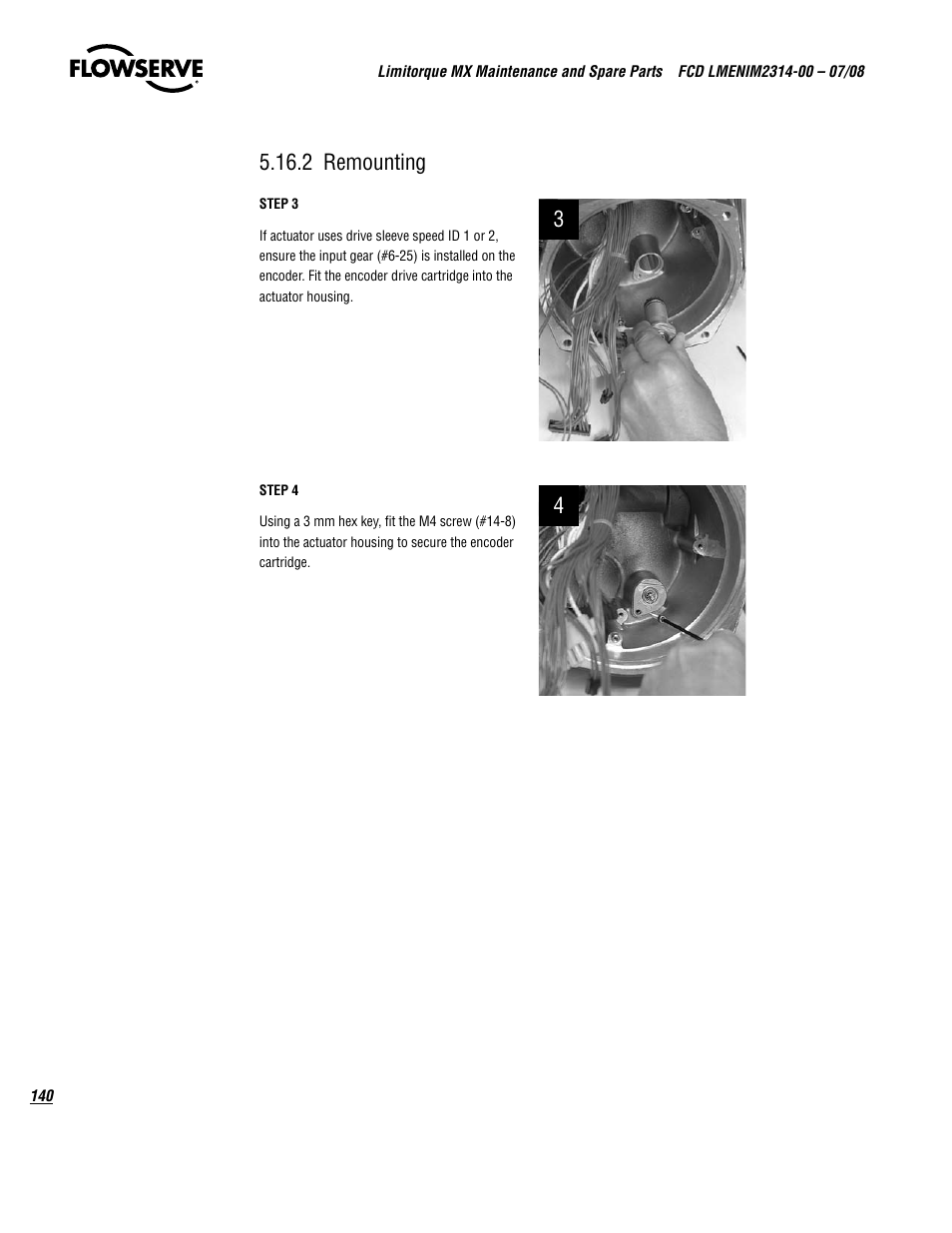 2 remounting | Flowserve MX
 Limitorque User Manual | Page 148 / 164