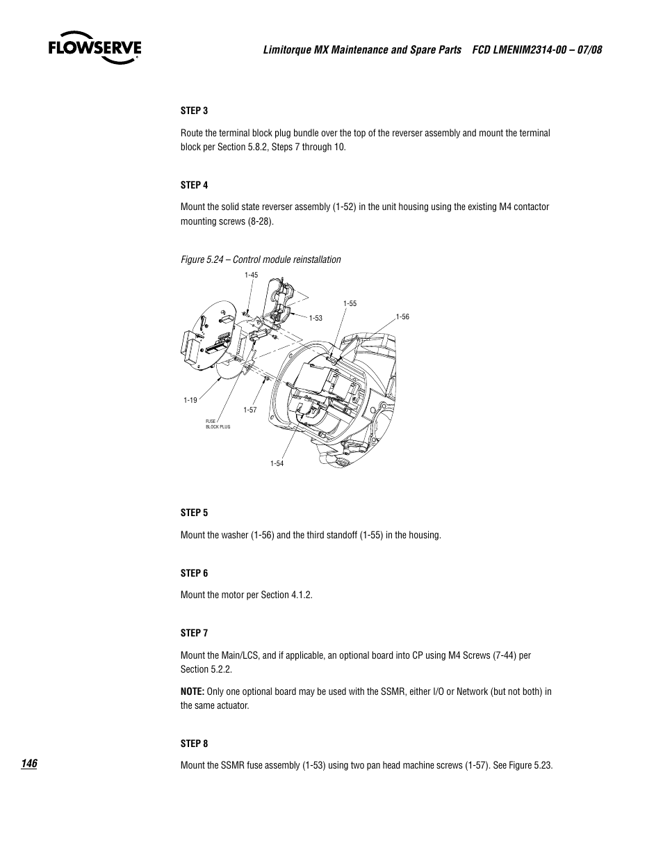 Flowserve MX
 Limitorque User Manual | Page 154 / 164