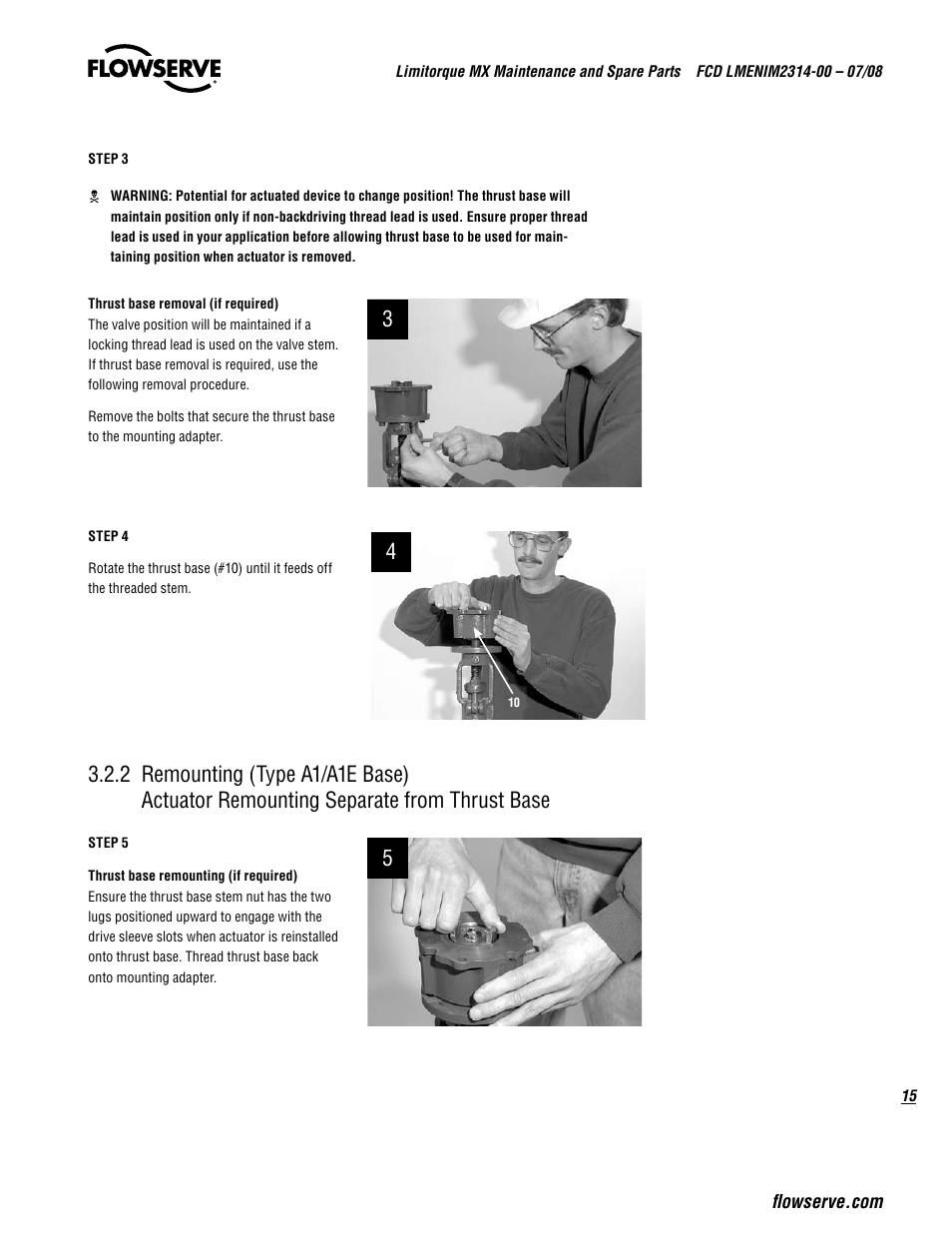 Flowserve MX
 Limitorque User Manual | Page 23 / 164