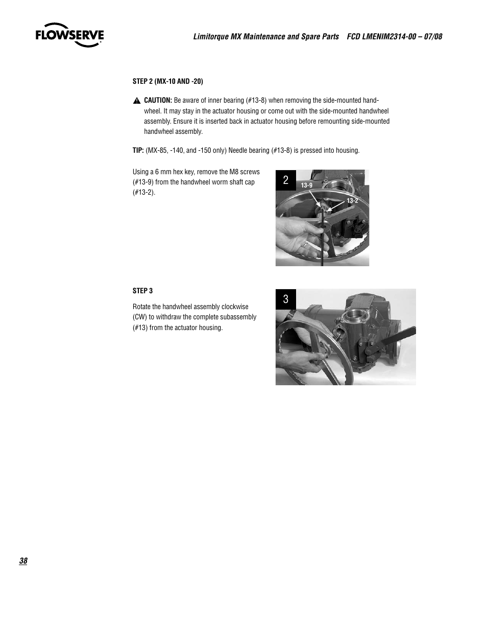Flowserve MX
 Limitorque User Manual | Page 46 / 164