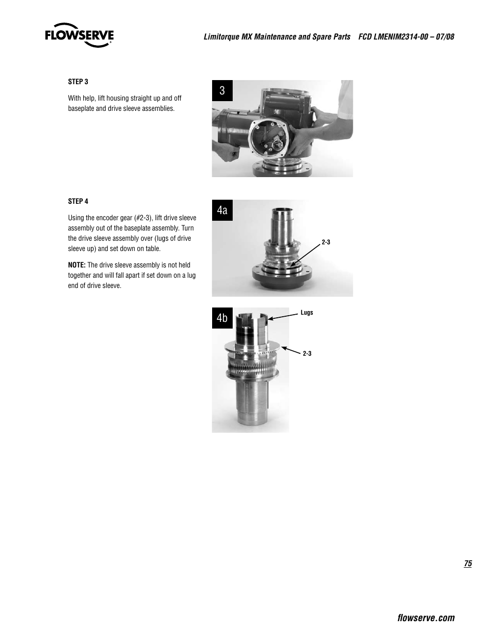 Flowserve MX
 Limitorque User Manual | Page 83 / 164