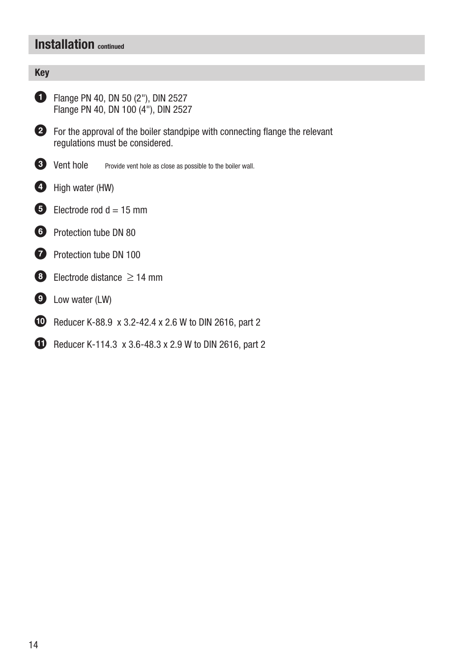 Installation | Flowserve NRG 26-40 User Manual | Page 14 / 28