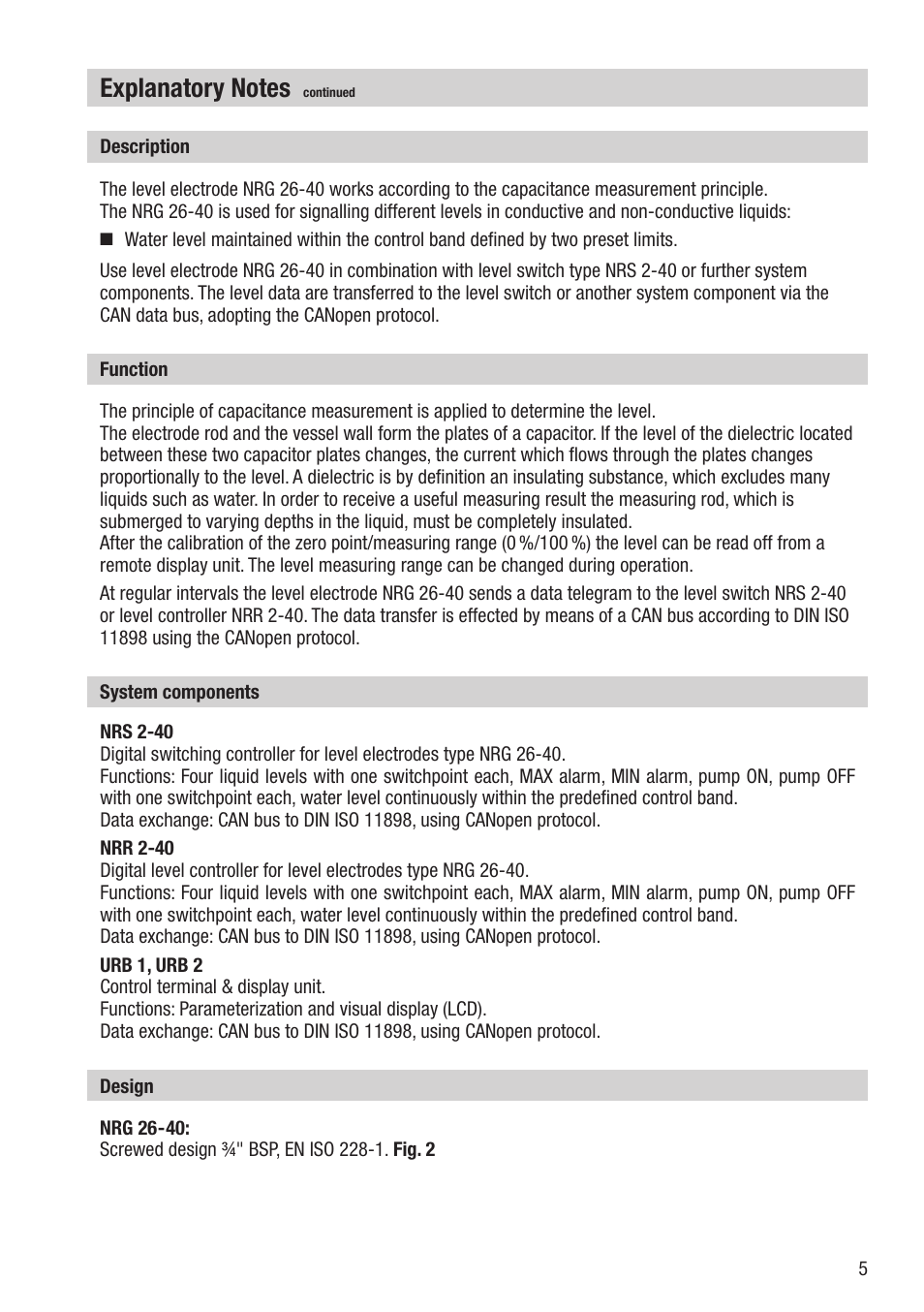 Flowserve NRG 26-40 User Manual | Page 5 / 28