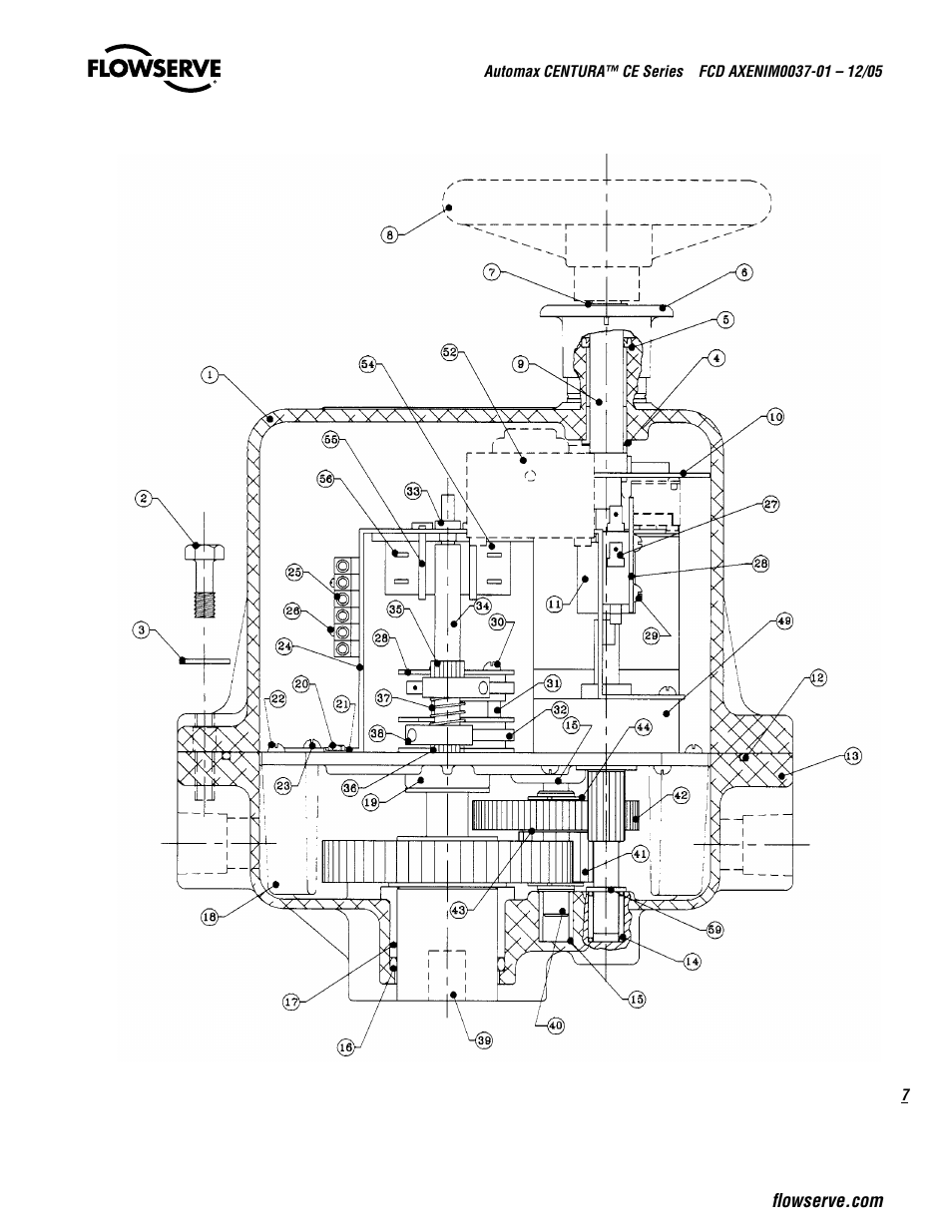 Flowserve CE Series Automax CENTURA User Manual | Page 7 / 12