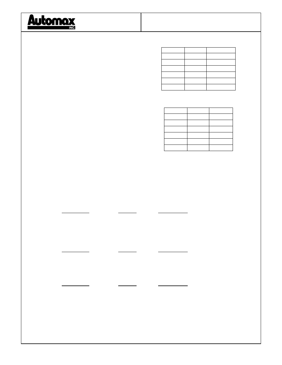 Heavy duty hydraulic override, Tie rod (7) (a311 stressproof rod) | Flowserve Heavy Duty Hydraulic Overrides User Manual | Page 3 / 4