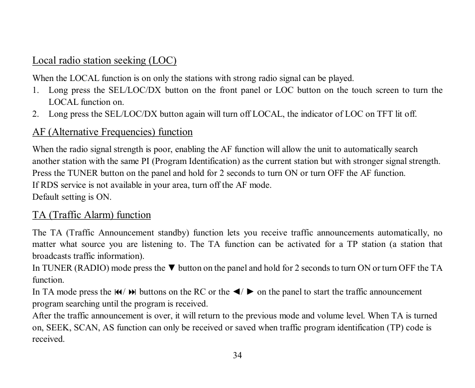 Hyundai H-CMD2002 User Manual | Page 34 / 146