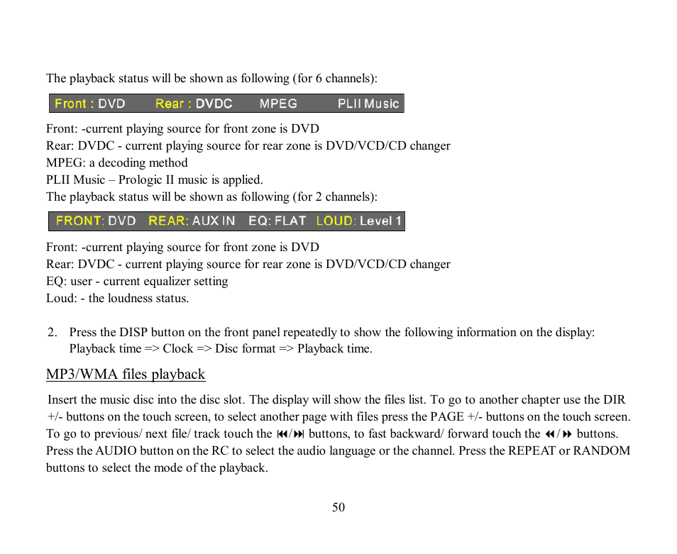 Hyundai H-CMD2002 User Manual | Page 50 / 146