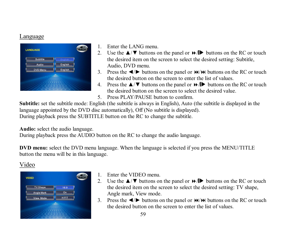 Hyundai H-CMD2002 User Manual | Page 59 / 146