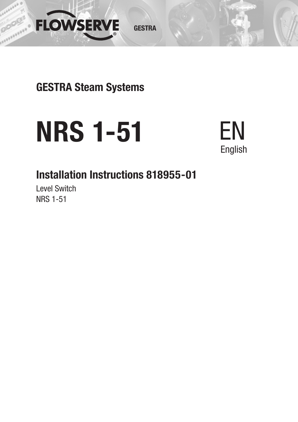 Flowserve NRS 1-51 User Manual | 24 pages