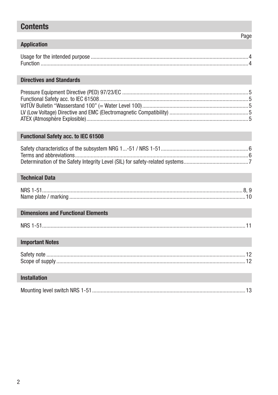 Flowserve NRS 1-51 User Manual | Page 2 / 24