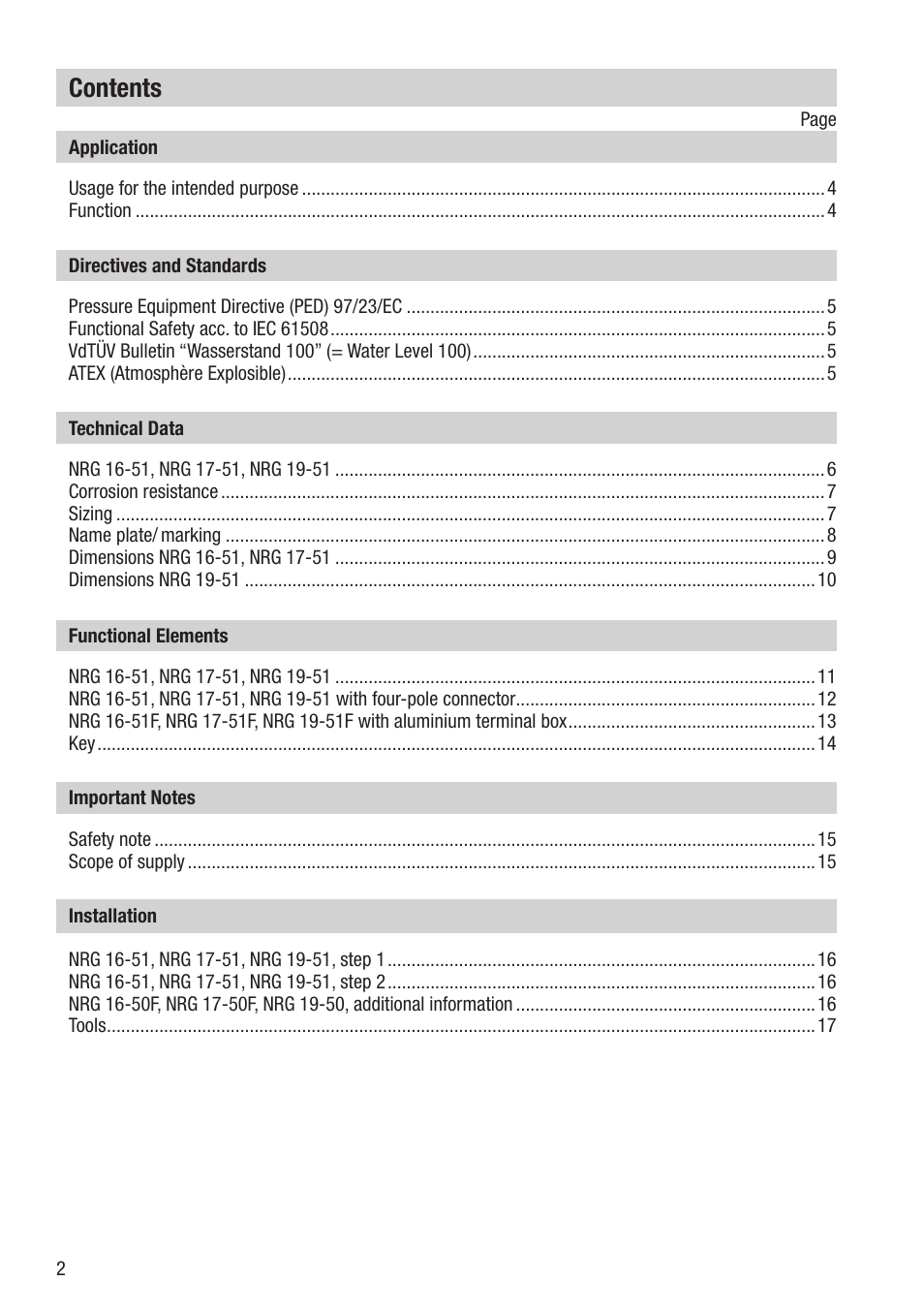 Flowserve NRG 16-51 User Manual | Page 2 / 24