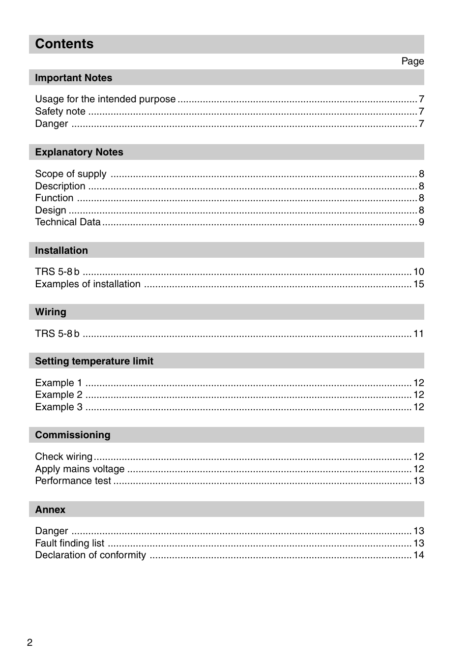 Flowserve TRS 5-8 User Manual | Page 2 / 16