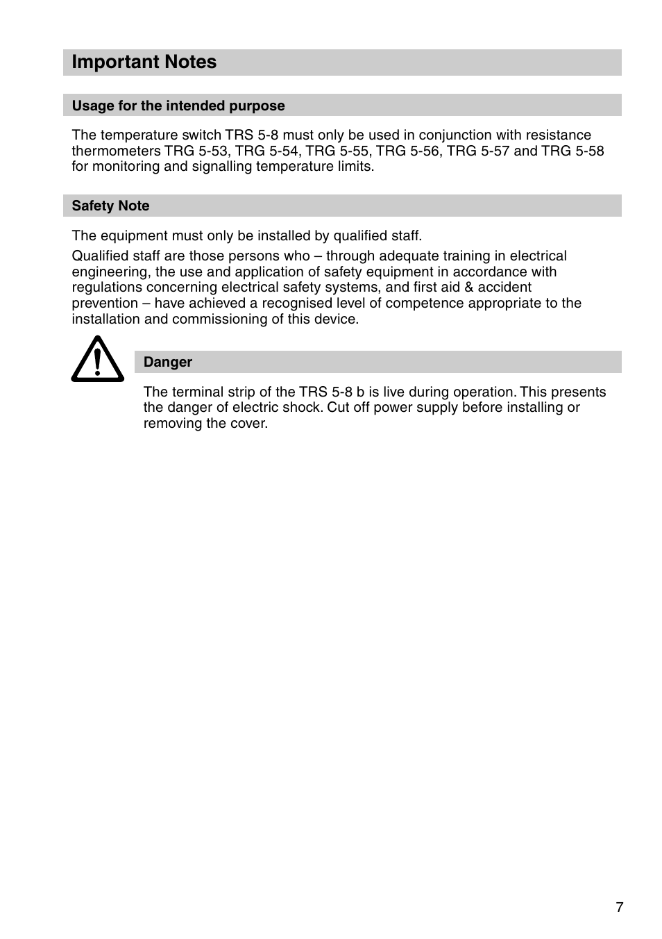 Flowserve TRS 5-8 User Manual | Page 7 / 16