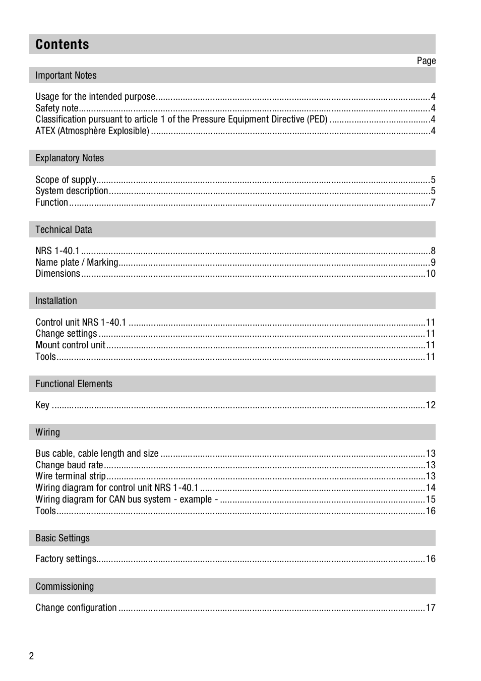 Flowserve NRS1-40.1 User Manual | Page 2 / 34