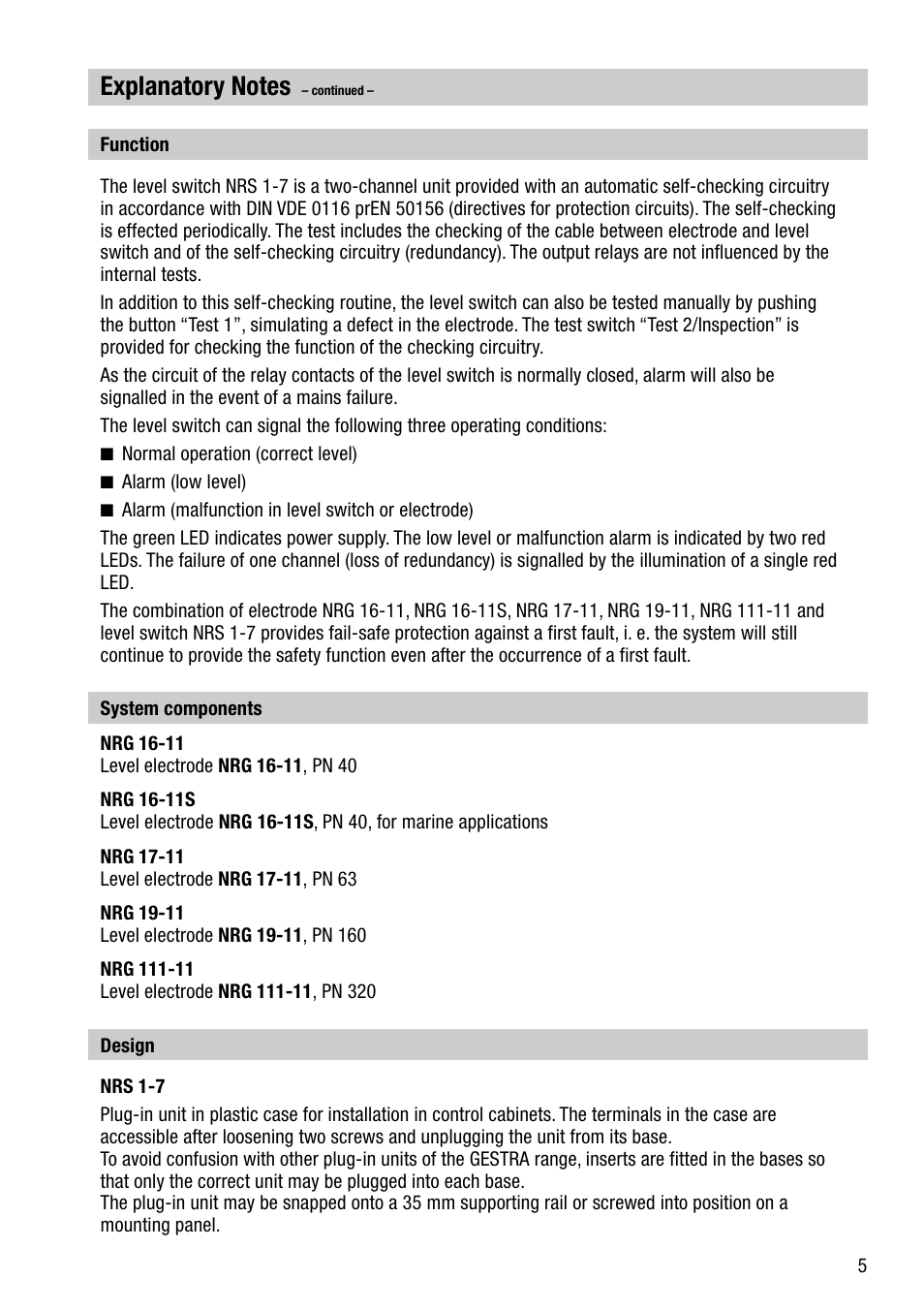 Flowserve NRS 1-7 User Manual | Page 5 / 20