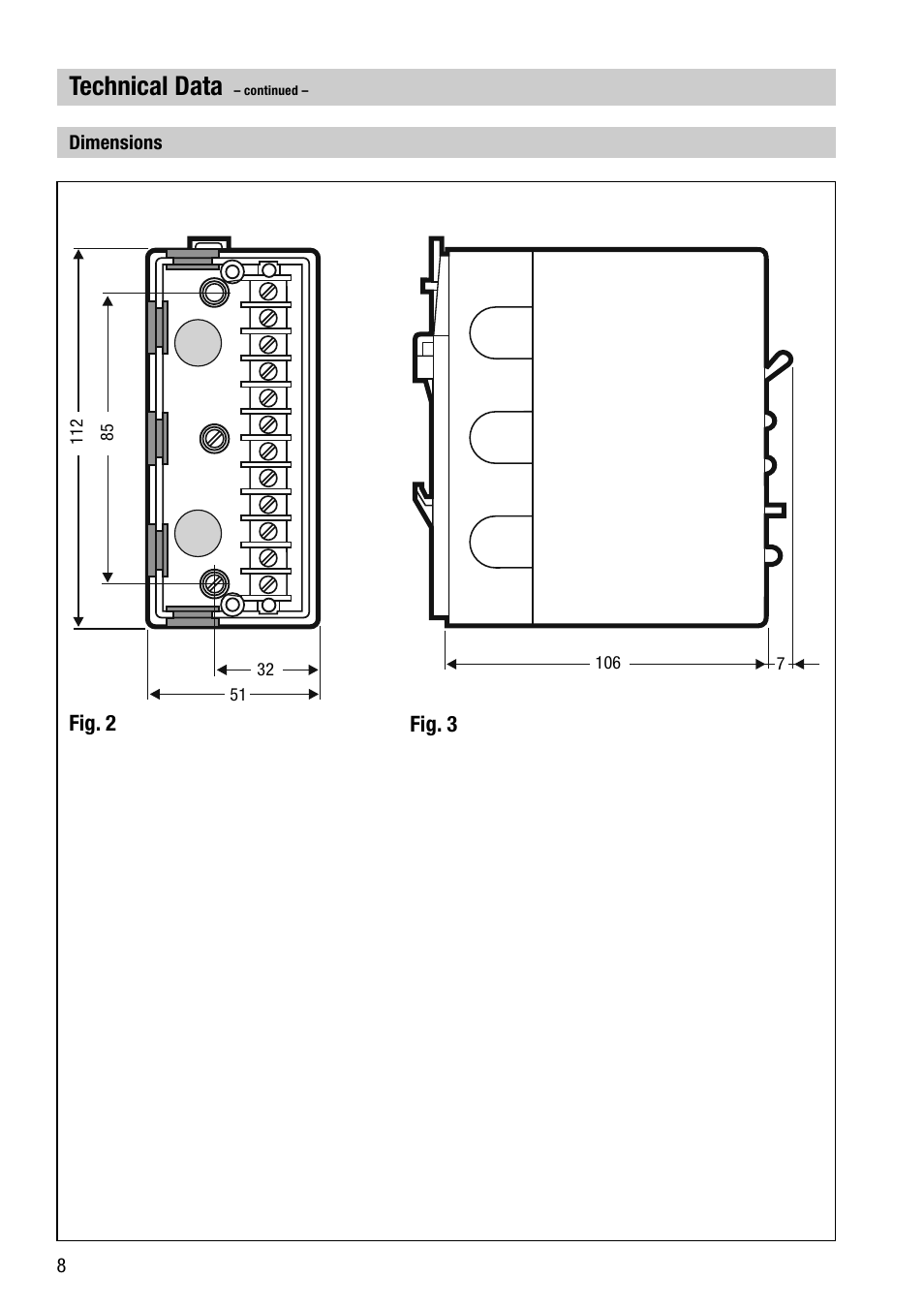 Technical data | Flowserve NRS 1-7 User Manual | Page 8 / 20