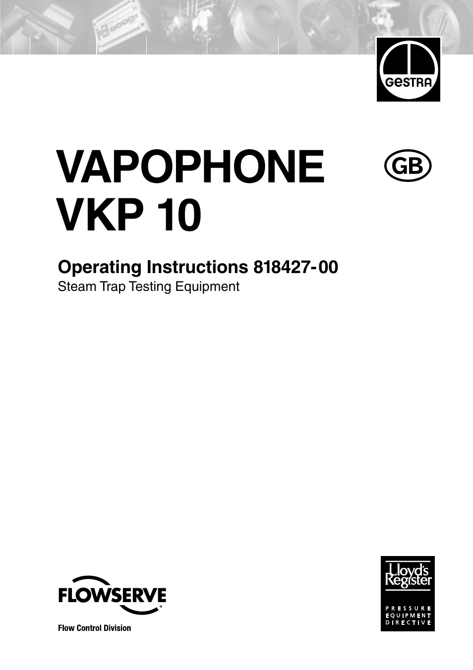 Flowserve VPK10 User Manual | 12 pages