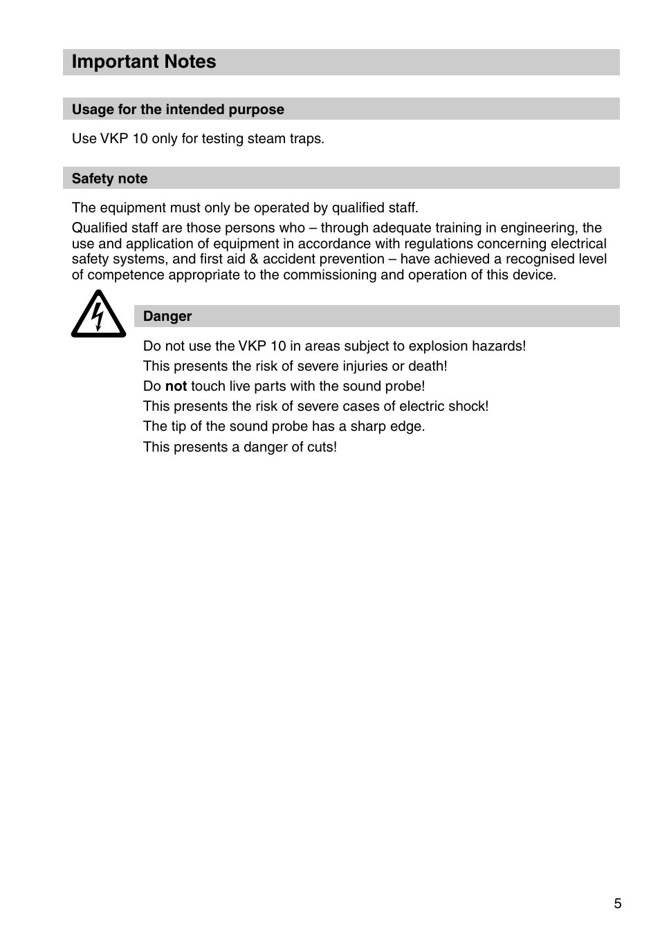 Flowserve VPK10 User Manual | Page 5 / 12