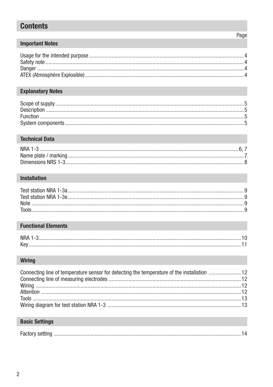 Flowserve NRA 1-3 User Manual | Page 2 / 24