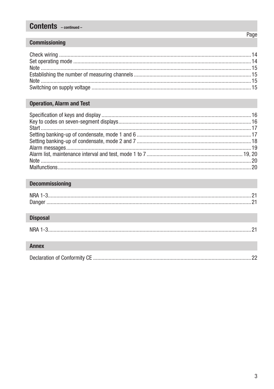 Flowserve NRA 1-3 User Manual | Page 3 / 24