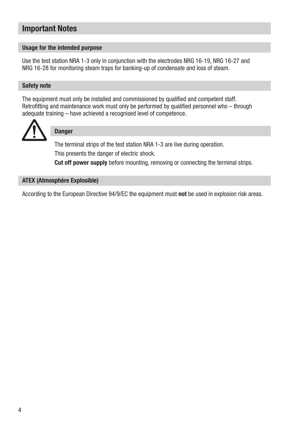 Flowserve NRA 1-3 User Manual | Page 4 / 24