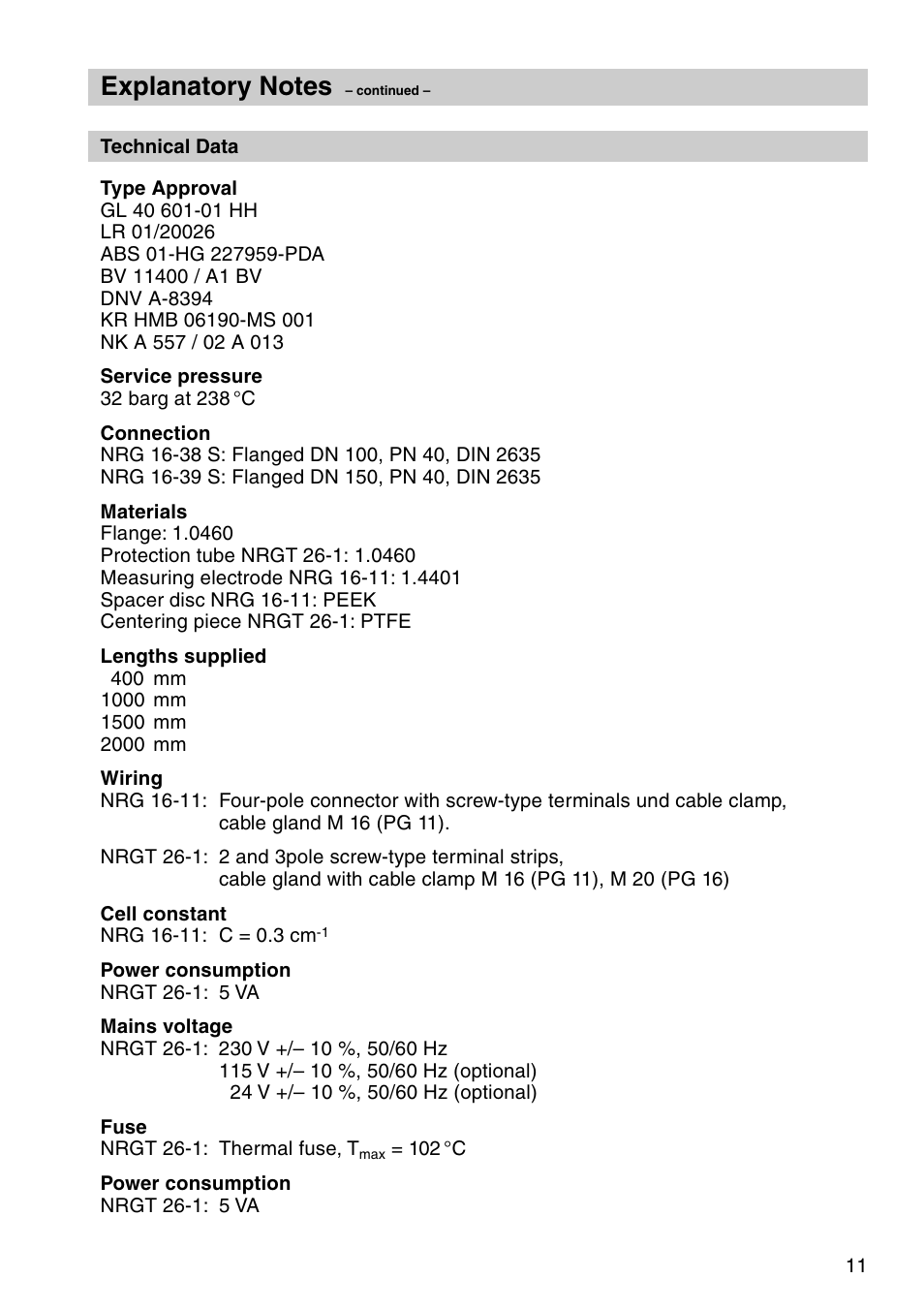 Flowserve NRG 16-38S User Manual | Page 11 / 24
