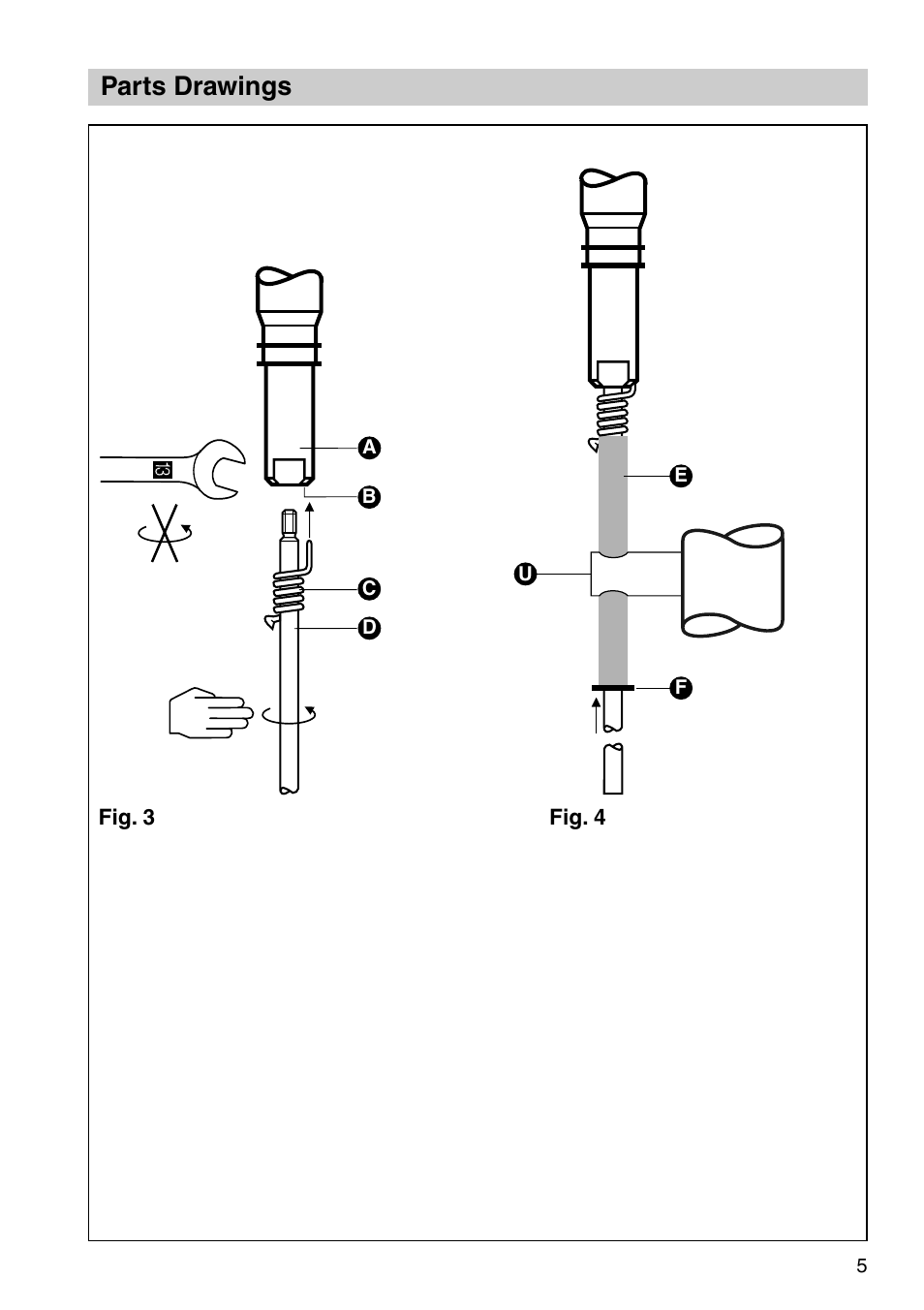 Parts drawings | Flowserve NRG 16-38S User Manual | Page 5 / 24