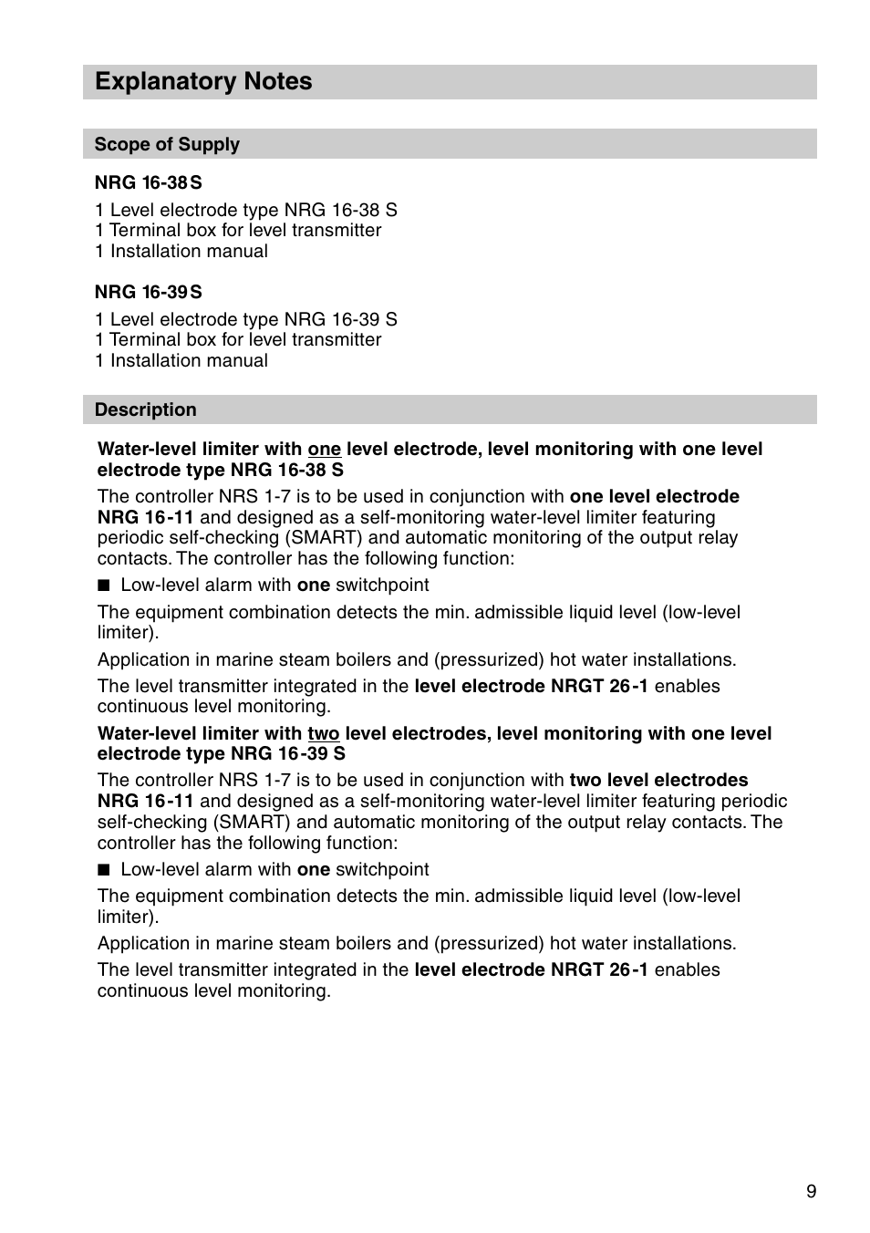 Flowserve NRG 16-38S User Manual | Page 9 / 24
