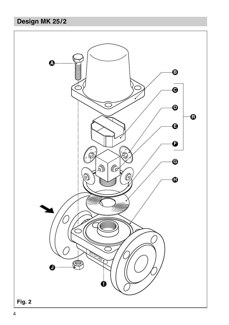 Design mk 25 / 2 | Flowserve MK25/2 User Manual | Page 4 / 20