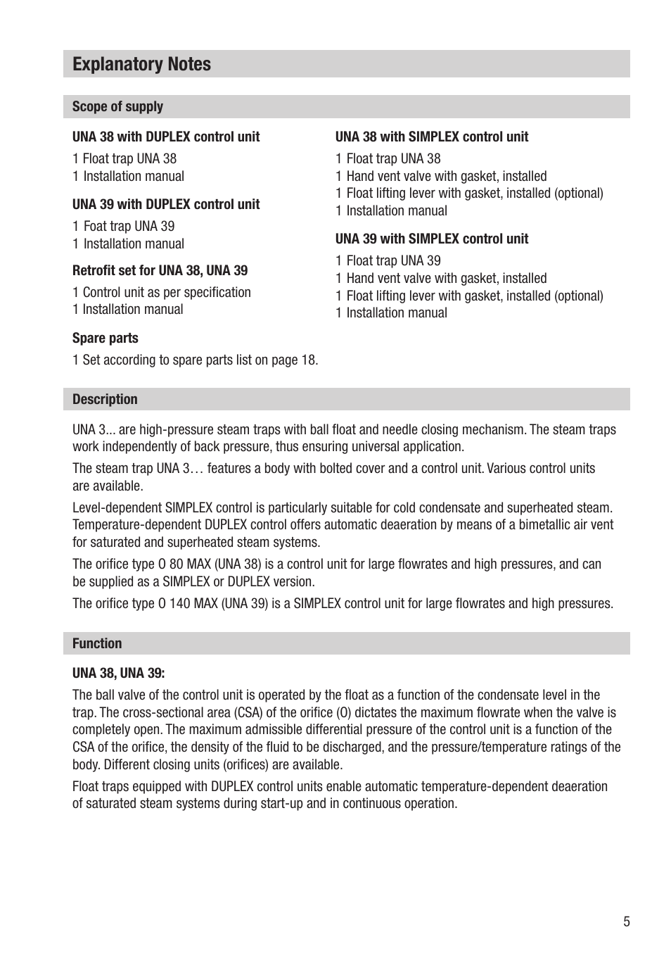 Flowserve UNA 38 User Manual | Page 5 / 20