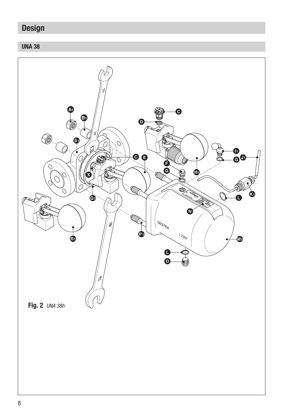 Design | Flowserve UNA 38 User Manual | Page 8 / 20