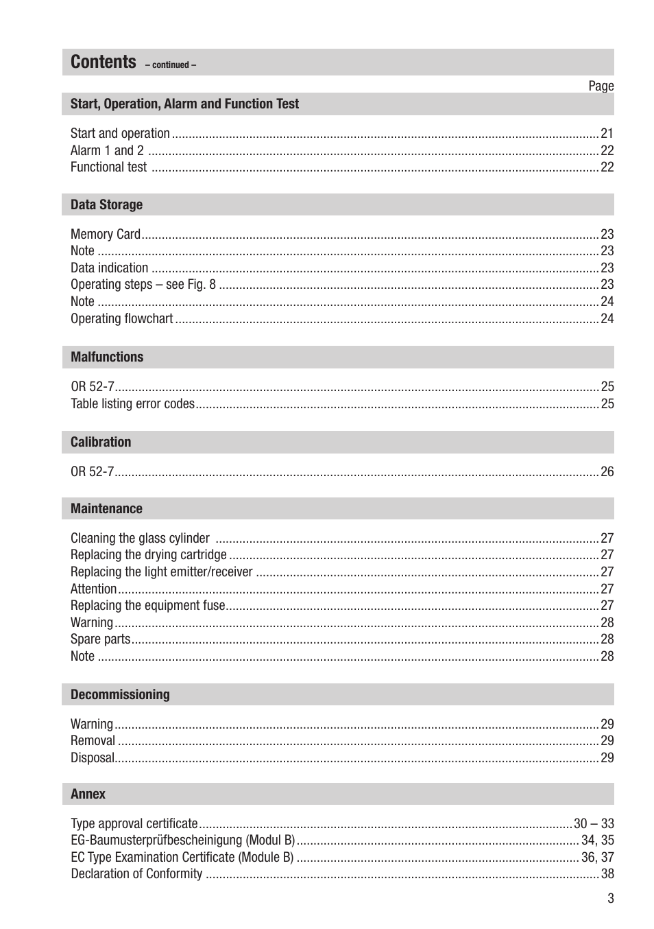 Flowserve OR 52-7 User Manual | Page 3 / 40
