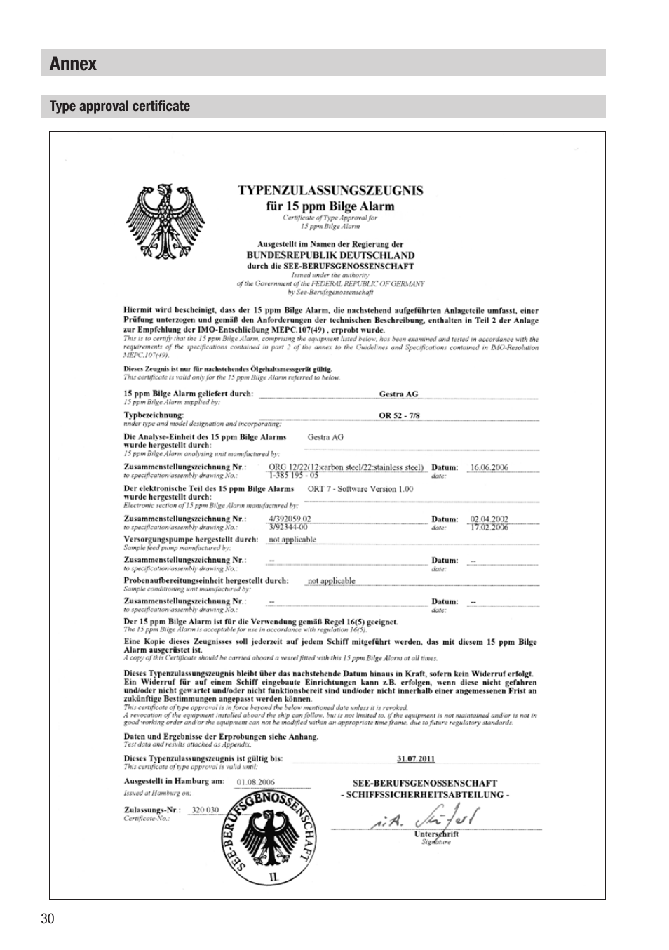 Annex | Flowserve OR 52-7 User Manual | Page 30 / 40