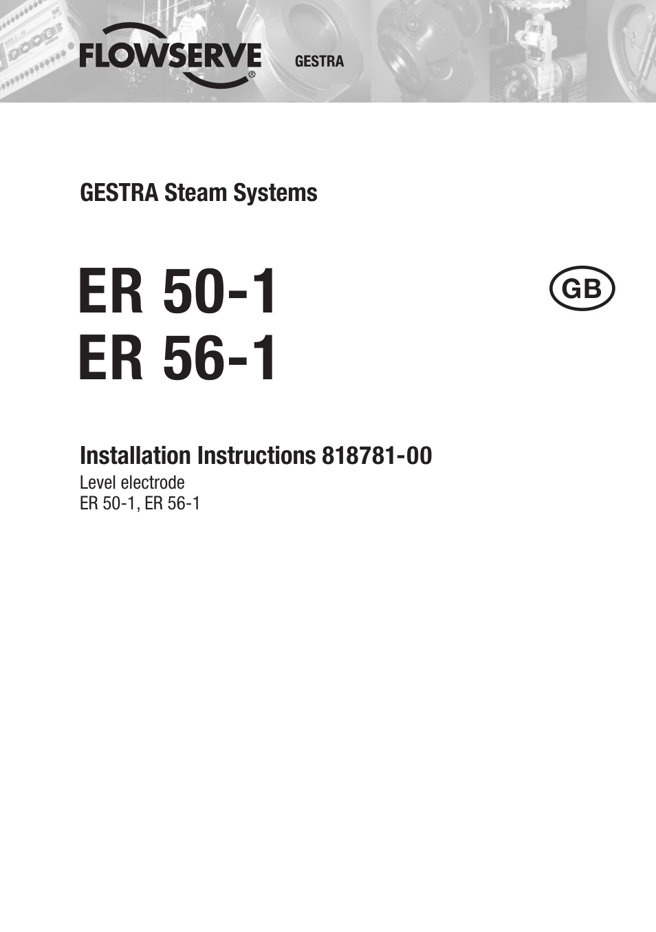 Flowserve ER 50-1 User Manual | 20 pages