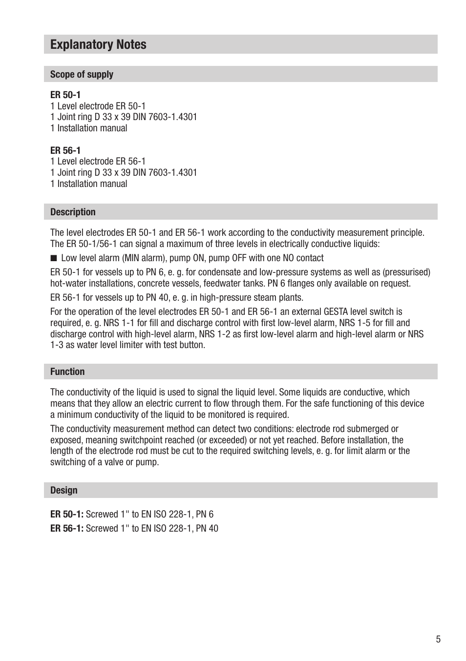 Flowserve ER 50-1 User Manual | Page 5 / 20