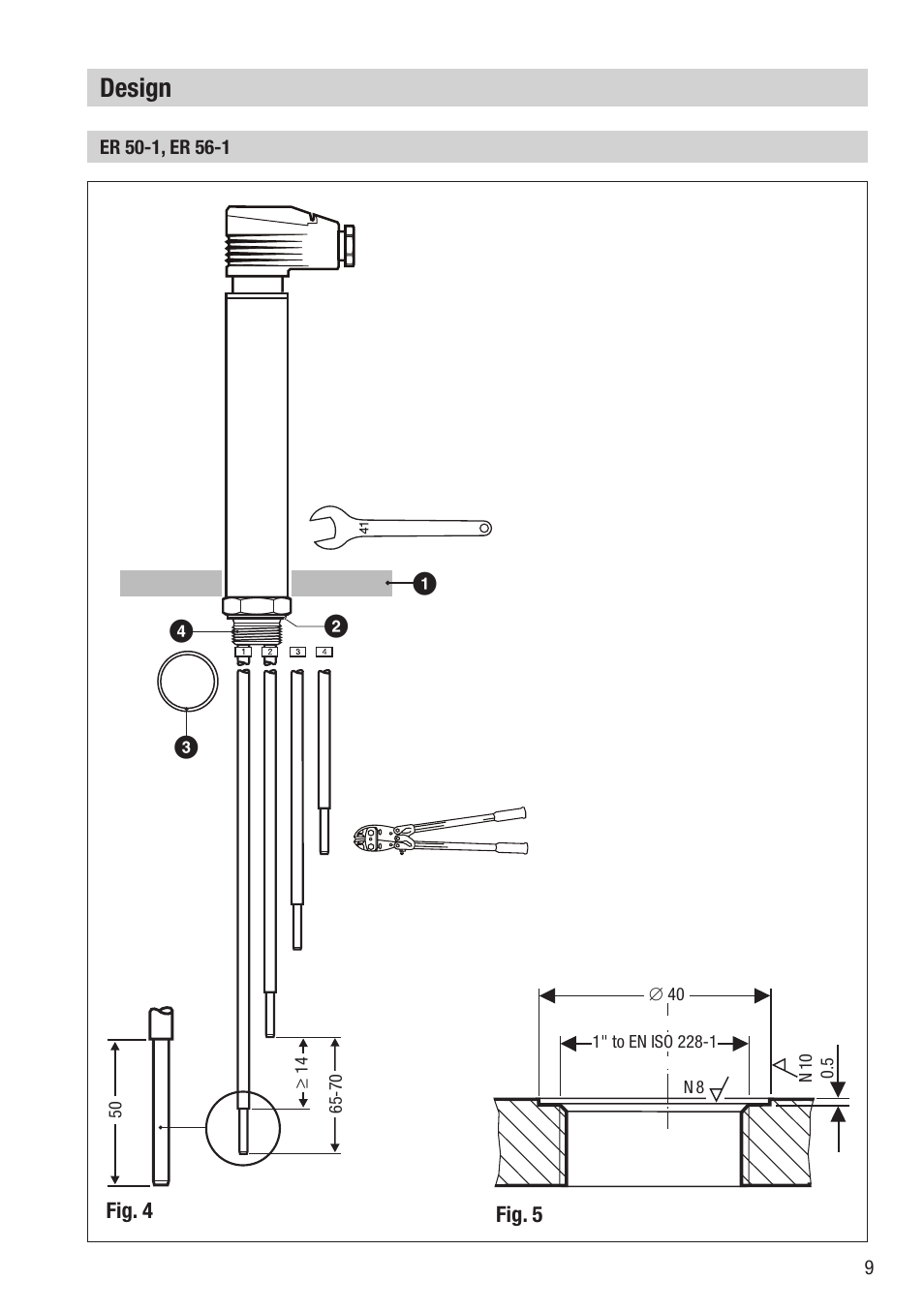 Design | Flowserve ER 50-1 User Manual | Page 9 / 20