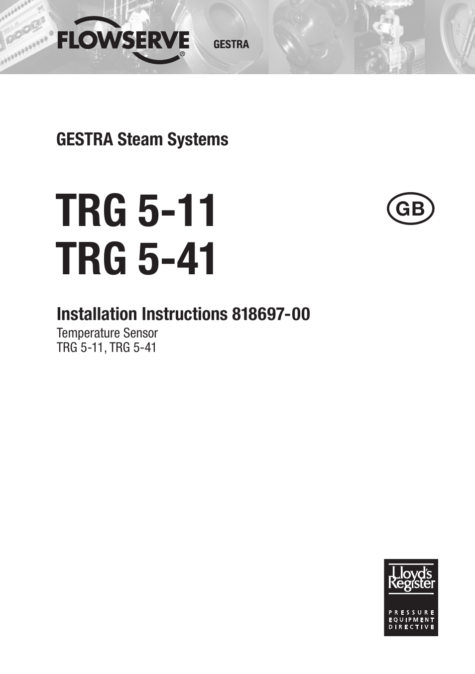 Flowserve TRG 5-11 User Manual | 20 pages