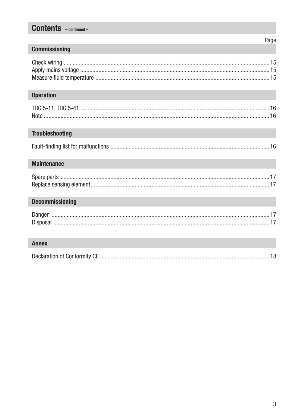 Flowserve TRG 5-11 User Manual | Page 3 / 20