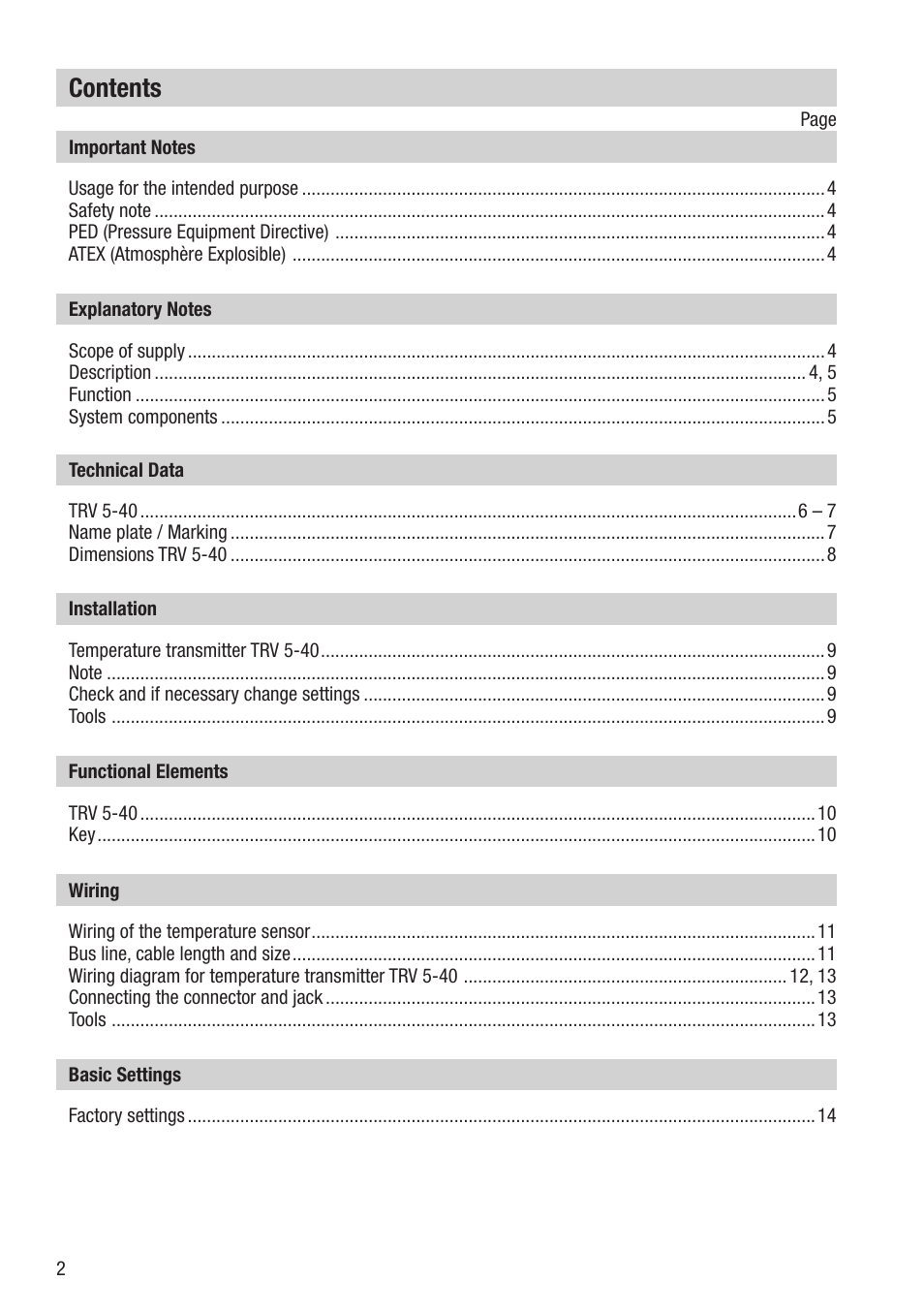 Flowserve TRV5-40 User Manual | Page 2 / 28