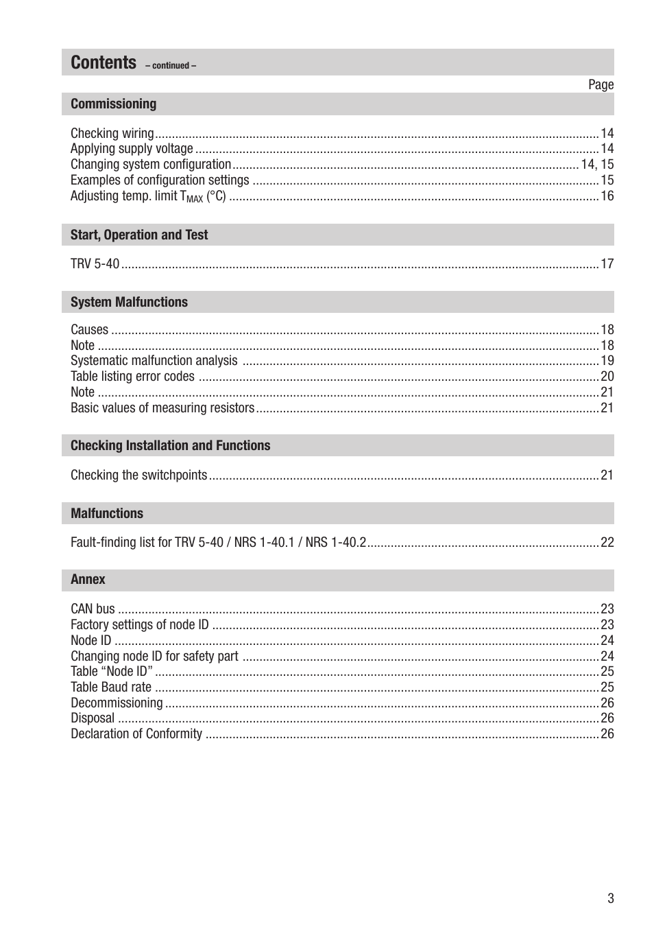 Flowserve TRV5-40 User Manual | Page 3 / 28